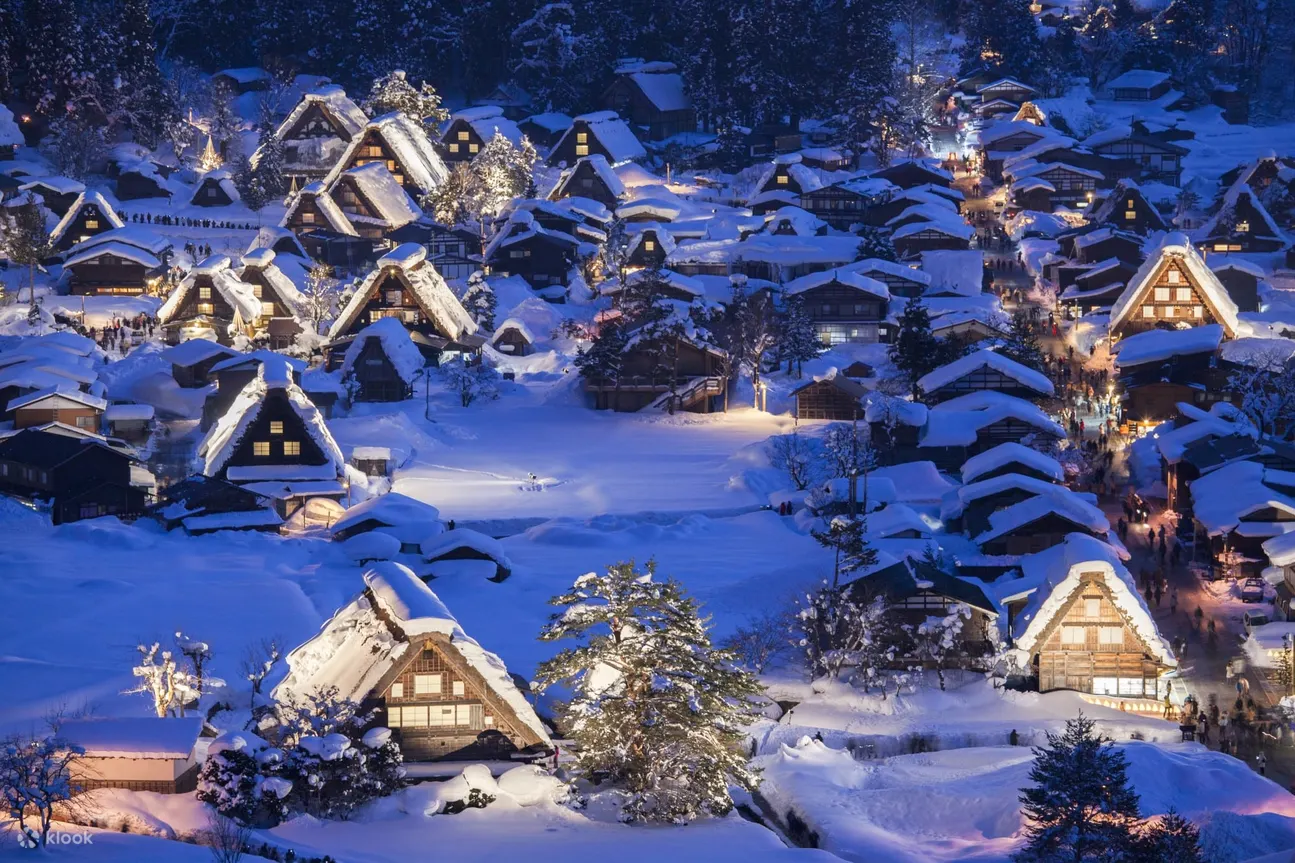 Penawaran Terbatas] Shirakawago Winter Light-Up 2023 Day Tour dari Nagoya - Klook Indonesia